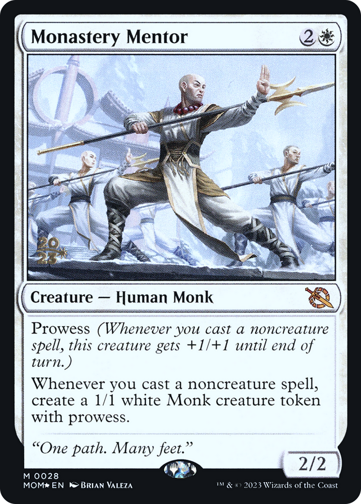 Monastery Mentor [March of the Machine Prerelease Promos] | Exor Games Dartmouth