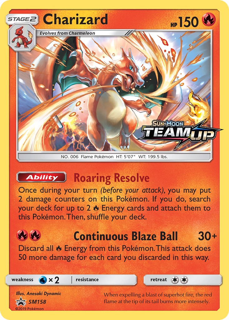 Charizard (SM158) [Sun & Moon: Black Star Promos] | Exor Games Dartmouth