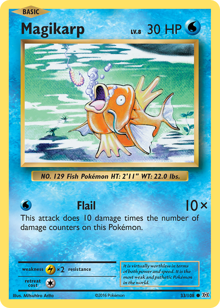 Magikarp (33/108) [XY: Evolutions] | Exor Games Dartmouth