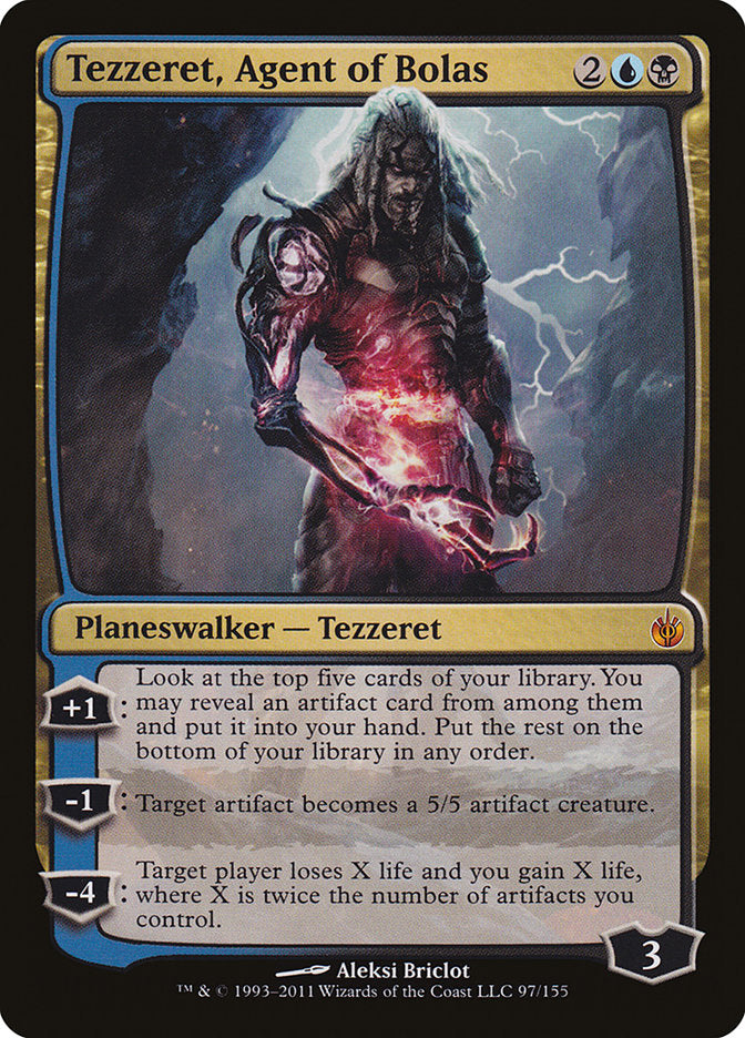 Tezzeret, Agent of Bolas [Mirrodin Besieged] | Exor Games Dartmouth