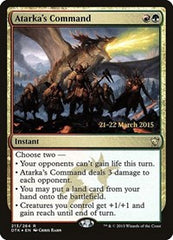 Atarka's Command [Dragons of Tarkir Promos] | Exor Games Dartmouth