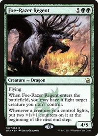 Foe-Razer Regent [Dragons of Tarkir Promos] | Exor Games Dartmouth