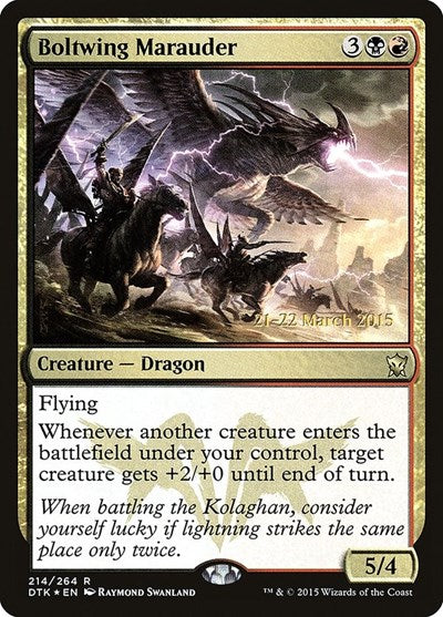 Boltwing Marauder [Dragons of Tarkir Promos] | Exor Games Dartmouth