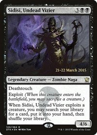 Sidisi, Undead Vizier [Dragons of Tarkir Promos] | Exor Games Dartmouth