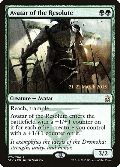 Avatar of the Resolute [Dragons of Tarkir Promos] | Exor Games Dartmouth