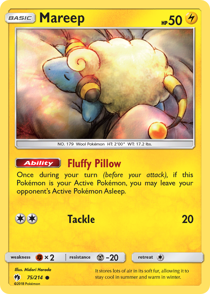 Mareep (75/214) [Sun & Moon: Lost Thunder] | Exor Games Dartmouth