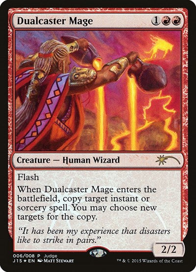 Dualcaster Mage [Judge Gift Cards 2015] | Exor Games Dartmouth
