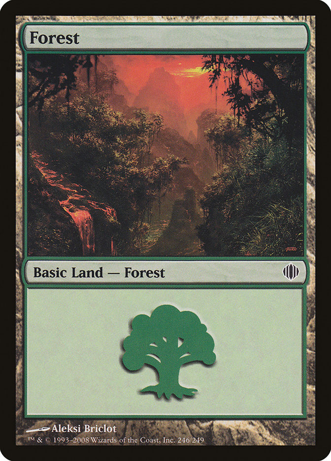 Forest (246) [Shards of Alara] | Exor Games Dartmouth
