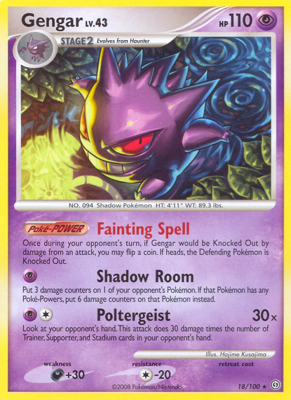 Gengar (18/100) [Diamond & Pearl: Stormfront] | Exor Games Dartmouth