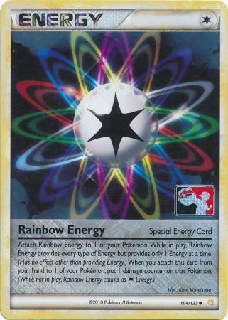 Rainbow Energy (104/123) (League Promo) [HeartGold & SoulSilver: Base Set] | Exor Games Dartmouth