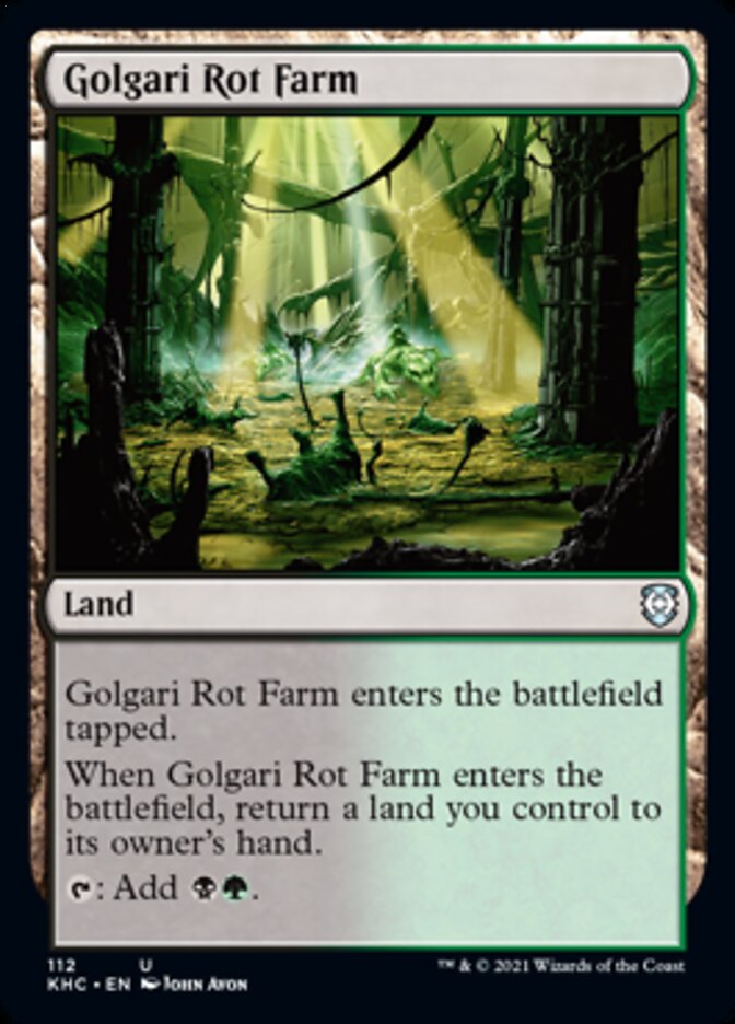 Golgari Rot Farm [Kaldheim Commander] | Exor Games Dartmouth
