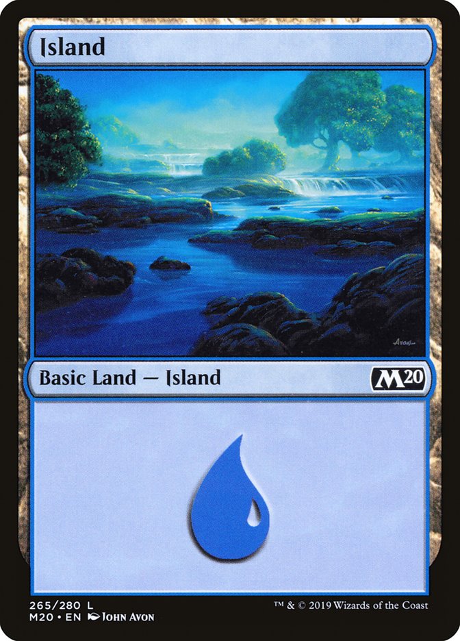 Island (#265) [Core Set 2020] | Exor Games Dartmouth