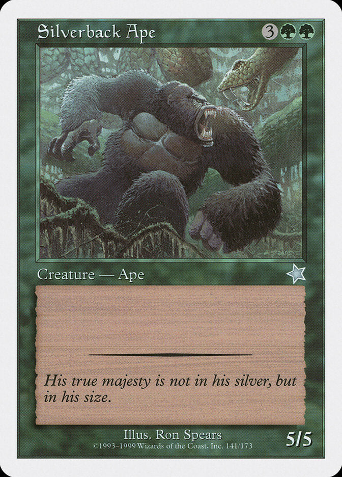 Silverback Ape [Starter 1999] | Exor Games Dartmouth