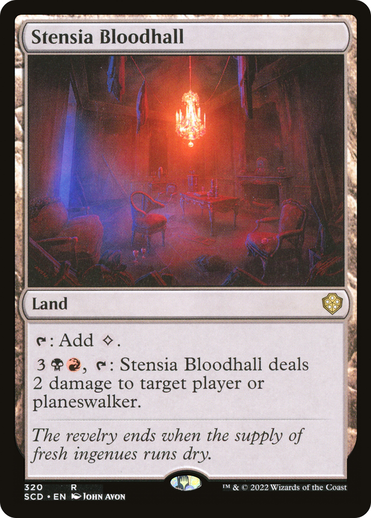 Stensia Bloodhall [Starter Commander Decks] | Exor Games Dartmouth