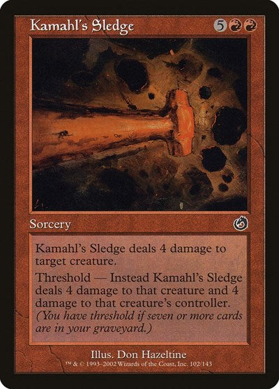 Kamahl's Sledge [Torment] | Exor Games Dartmouth