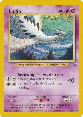 Lugia (20/64) [Neo Revelation Unlimited] | Exor Games Dartmouth