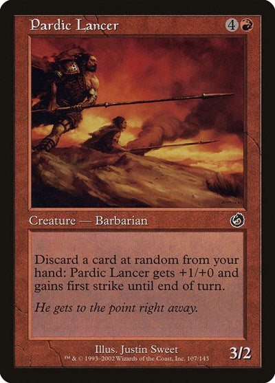 Pardic Lancer [Torment] | Exor Games Dartmouth
