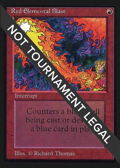 Red Elemental Blast (CE) [Collectors’ Edition] | Exor Games Dartmouth