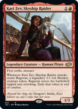 Kari Zev, Skyship Raider [Jumpstart 2022] | Exor Games Dartmouth