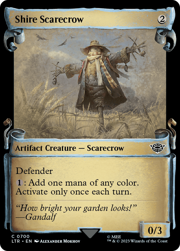 Shire Scarecrow [The Lord of the Rings: Tales of Middle-Earth Showcase Scrolls] | Exor Games Dartmouth