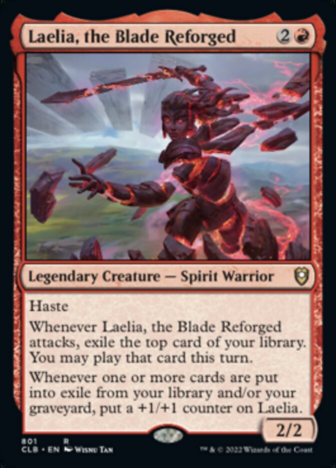 Laelia, the Blade Reforged [Commander Legends: Battle for Baldur's Gate] | Exor Games Dartmouth