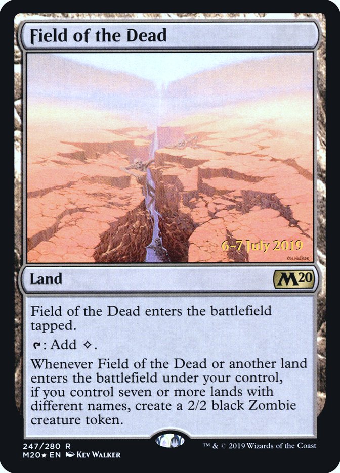 Field of the Dead  [Core Set 2020 Prerelease Promos] | Exor Games Dartmouth