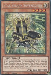 Star Seraph Sovereignty [WSUP-EN020] Prismatic Secret Rare | Exor Games Dartmouth