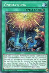 Onomatopia [WSUP-EN024] Prismatic Secret Rare | Exor Games Dartmouth