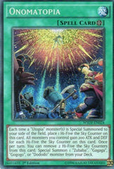 Onomatopia [WSUP-EN024] Prismatic Secret Rare | Exor Games Dartmouth
