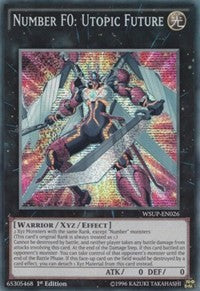 Number F0: Utopic Future [WSUP-EN026] Prismatic Secret Rare | Exor Games Dartmouth