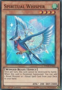 Spiritual Whisper [WSUP-EN045] Super Rare | Exor Games Dartmouth