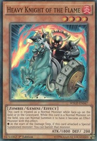 Heavy Knight of the Flame [WSUP-EN047] Super Rare | Exor Games Dartmouth