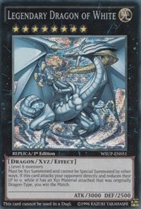 Legendary Dragon of White [WSUP-EN051] Prismatic Secret Rare | Exor Games Dartmouth