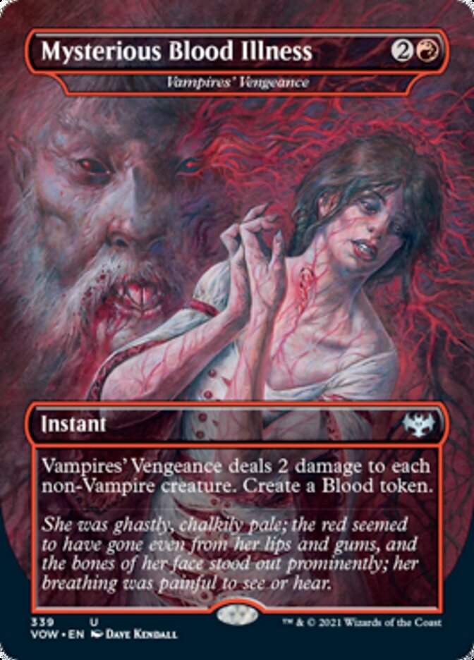 Vampires' Vengeance - Mysterious Blood Illness [Innistrad: Crimson Vow] | Exor Games Dartmouth