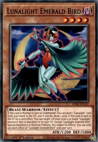 Lunalight Emerald Bird [LDS2-EN127] Common | Exor Games Dartmouth