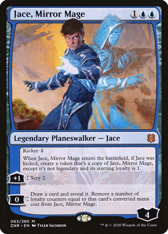 Jace, Mirror Mage [Zendikar Rising] | Exor Games Dartmouth