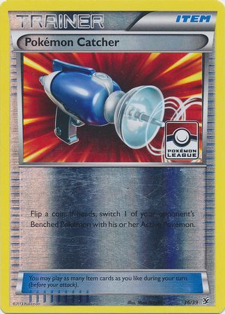 Pokemon Catcher (36/39) (League Promo) [XY: Kalos Starter Set] | Exor Games Dartmouth