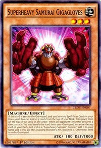 Superheavy Samurai Gigagloves [CROS-EN007] Common | Exor Games Dartmouth