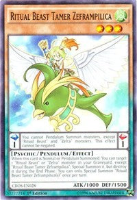 Ritual Beast Tamer Zeframpilica [CROS-EN028] Common | Exor Games Dartmouth
