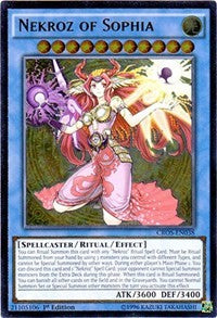 Nekroz of Sophia (UTR) [CROS-EN038] Ultimate Rare | Exor Games Dartmouth