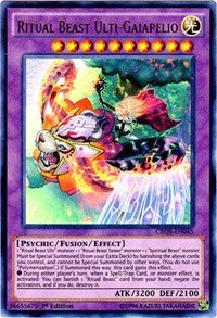 Ritual Beast Ulti-Gaiapelio [CROS-EN045] Ultra Rare | Exor Games Dartmouth