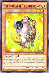 Performapal Thunderhino [CROS-EN096] Common | Exor Games Dartmouth
