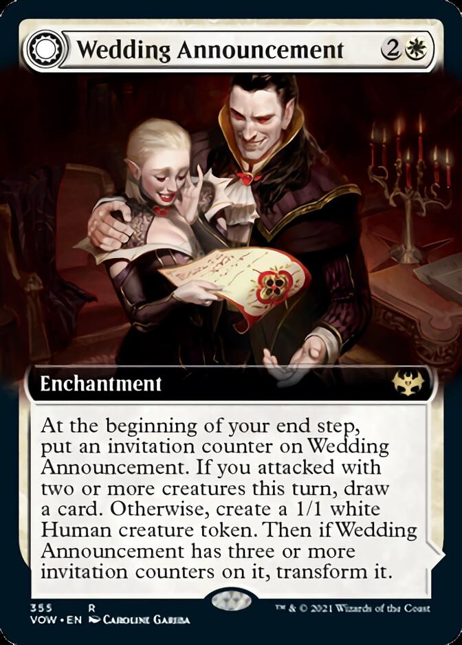 Wedding Announcement // Wedding Festivity (Extended) [Innistrad: Crimson Vow] | Exor Games Dartmouth