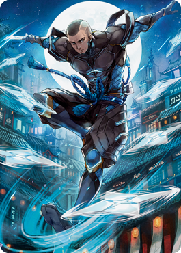 Kaito Shizuki 1 Art Card [Kamigawa: Neon Dynasty Art Series] | Exor Games Dartmouth