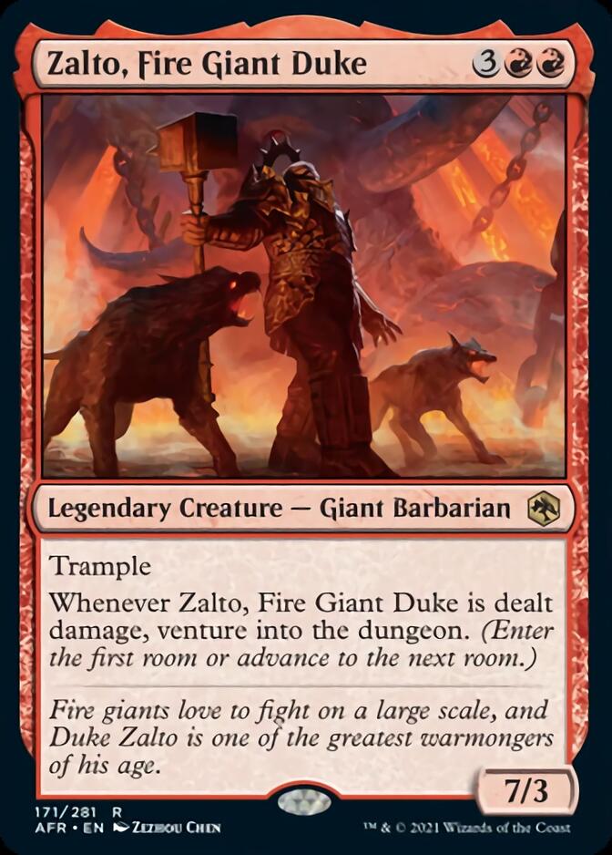 Zalto, Fire Giant Duke [Dungeons & Dragons: Adventures in the Forgotten Realms] | Exor Games Dartmouth