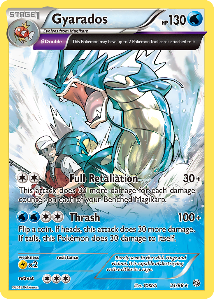 Gyarados (21/98) [XY: Ancient Origins] | Exor Games Dartmouth