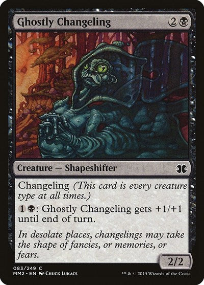 Ghostly Changeling [Modern Masters 2015] | Exor Games Dartmouth