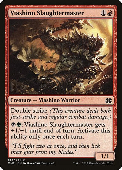 Viashino Slaughtermaster [Modern Masters 2015] | Exor Games Dartmouth