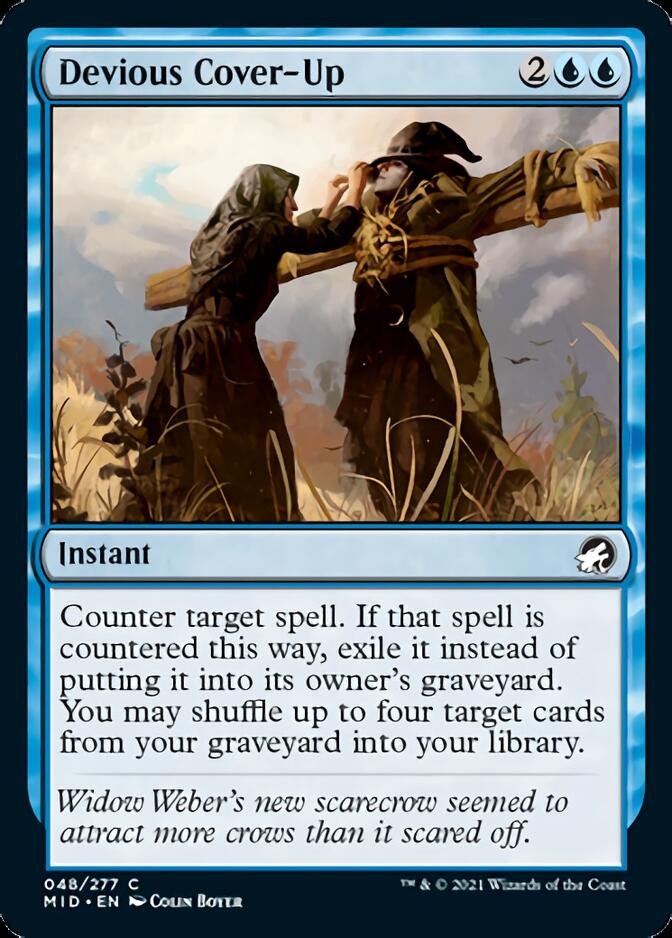 Devious Cover-Up [Innistrad: Midnight Hunt] | Exor Games Dartmouth