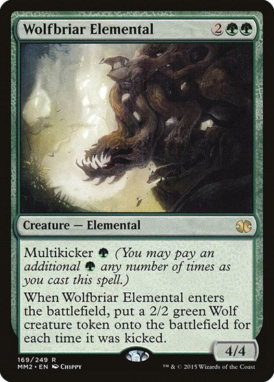 Wolfbriar Elemental [Modern Masters 2015] | Exor Games Dartmouth